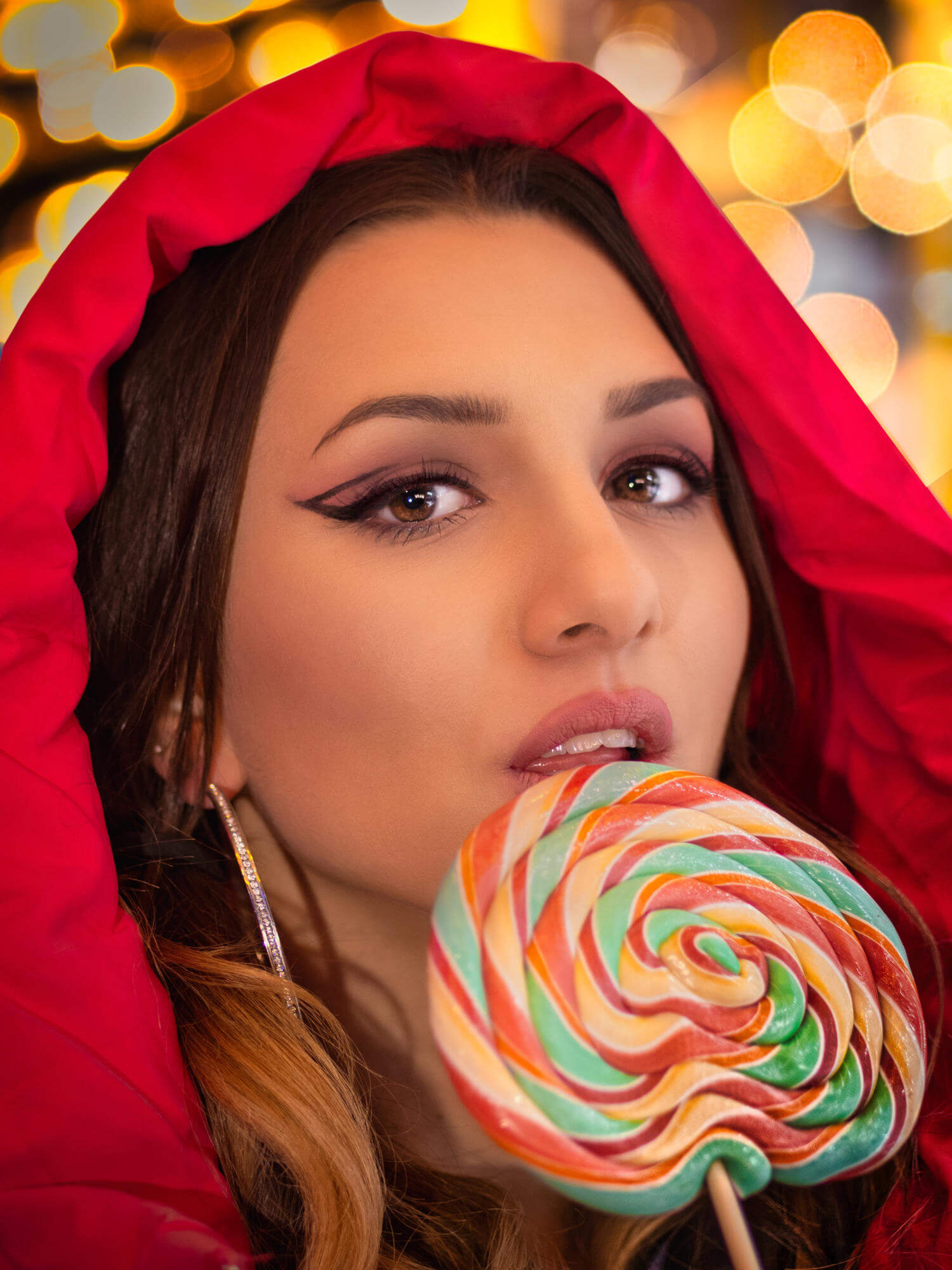 Джулиана Кирилова - зимна фотосесия