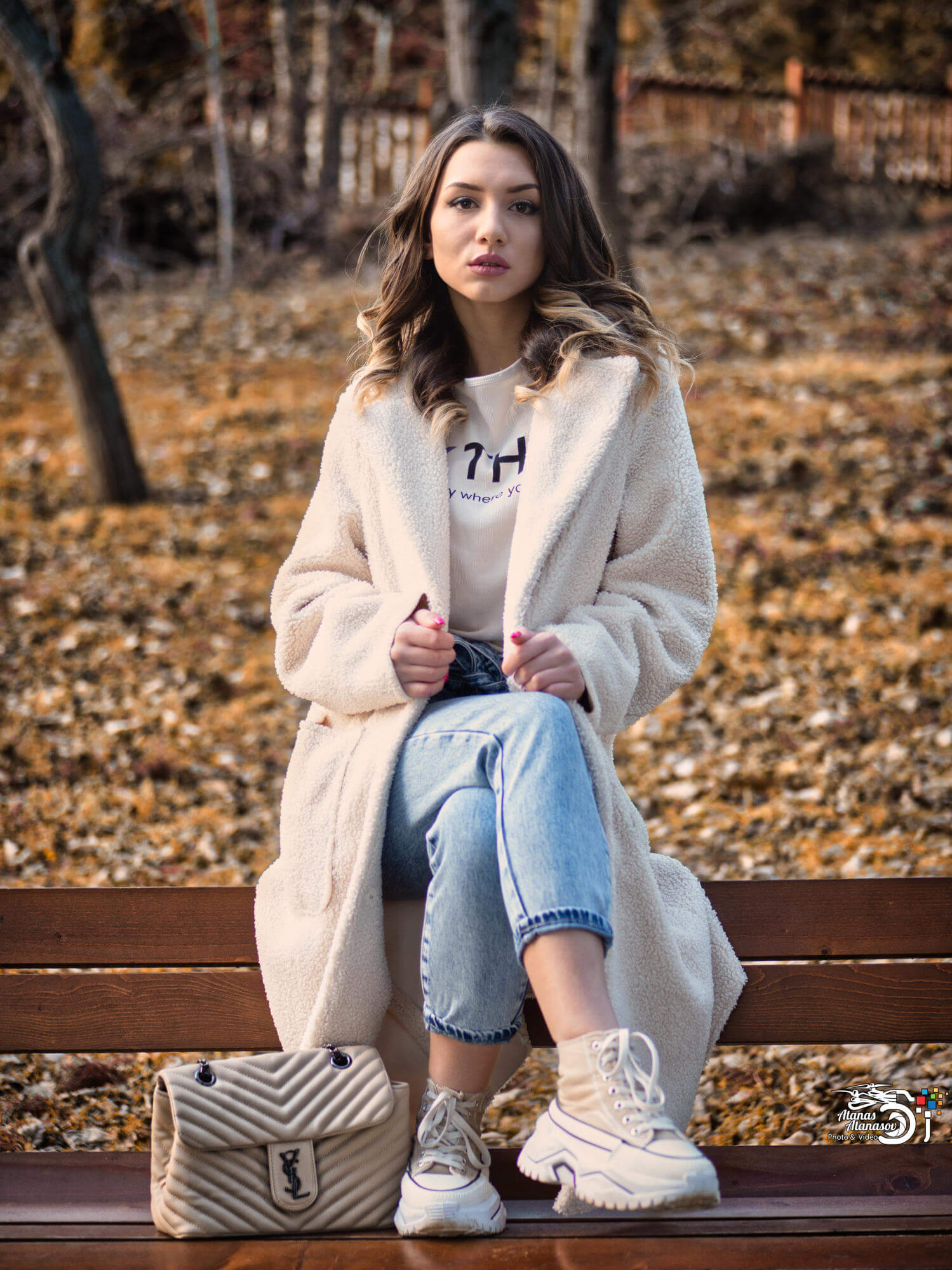 Джулиана Кирилова - зимна фотосесия