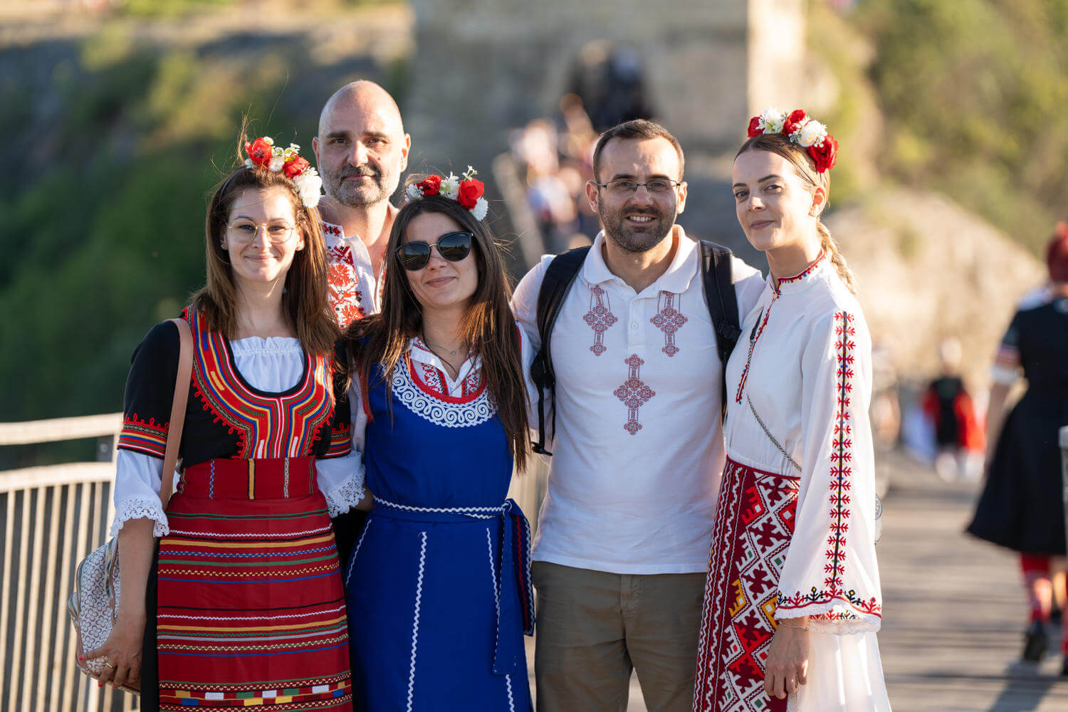 Клуб по български танци Настроение - рекламна фотография