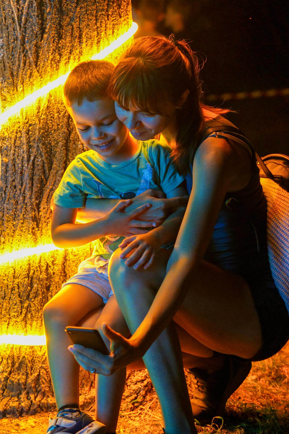Светлинно шоу - Luminos - Рекламна фотография