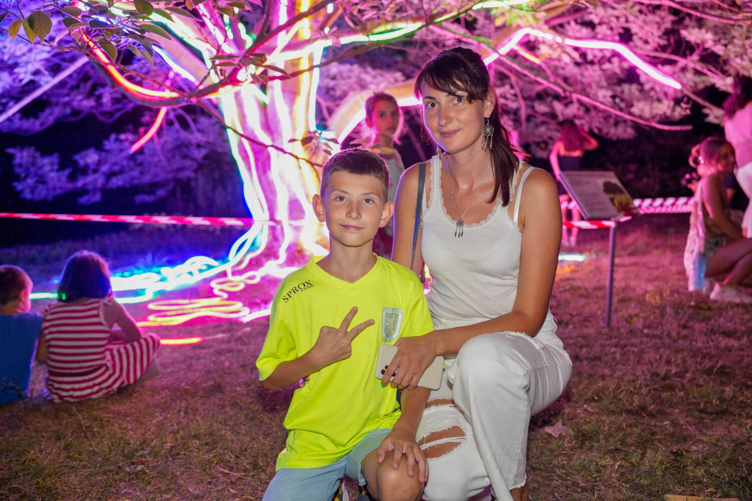 Светлинно шоу - Luminos - Рекламна фотография