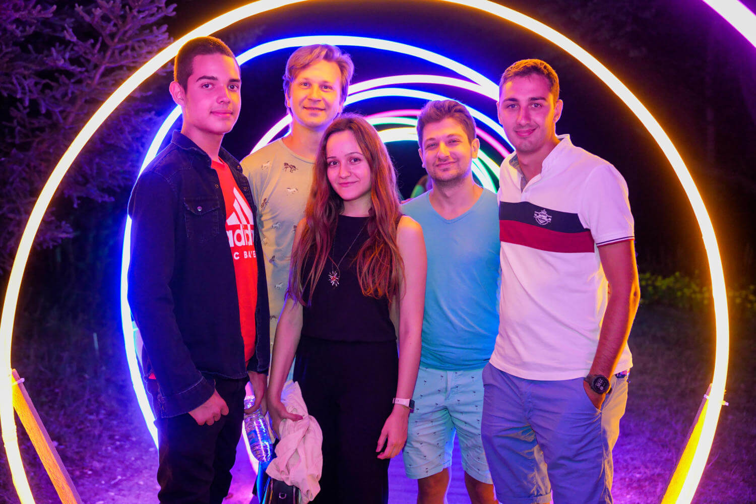 Светлинно шоу - Luminos - Рекламна фотография