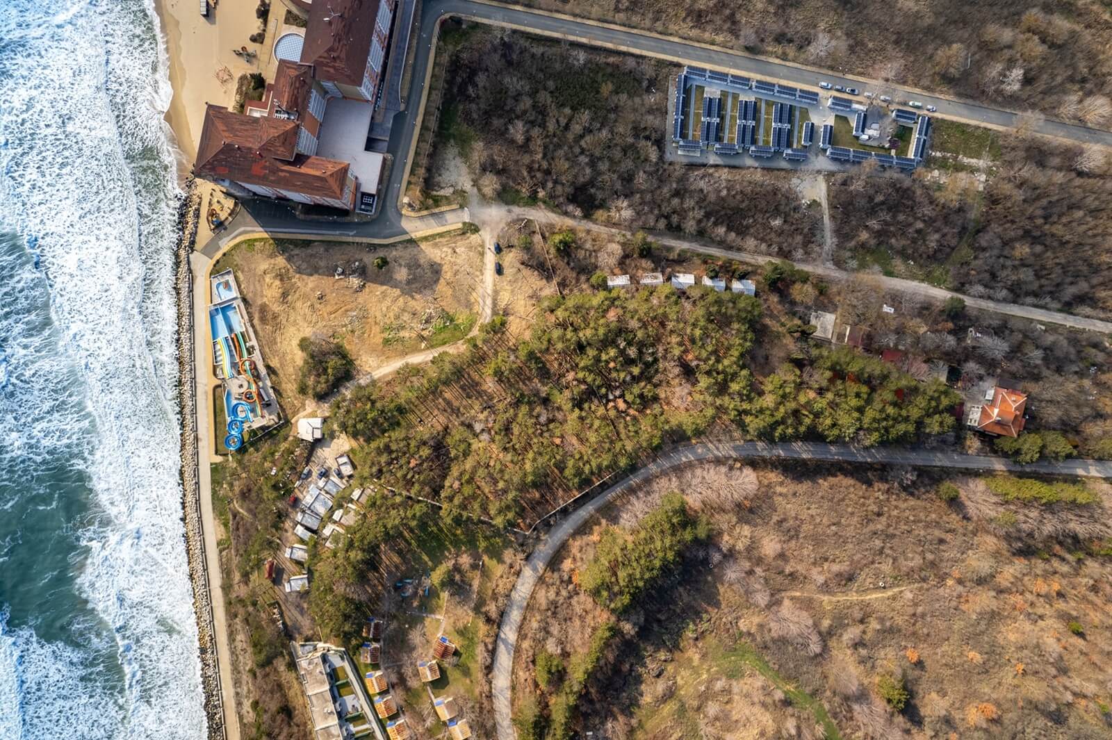 Дрон снимки на парцел за продажба